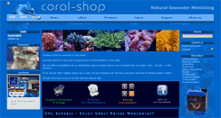 Desktop Screenshot of coral-shop.com